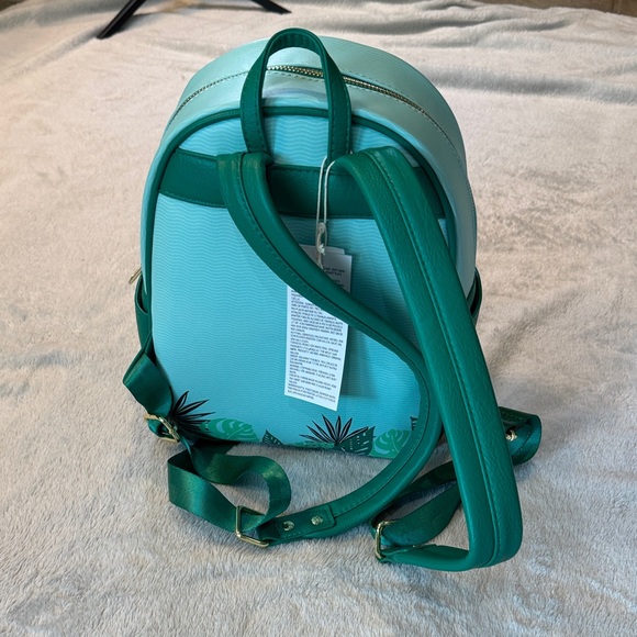 Disney Parks Loungefly DVC Green Backpack New with Tags and Original Stuffing - Picture 2 of 2
